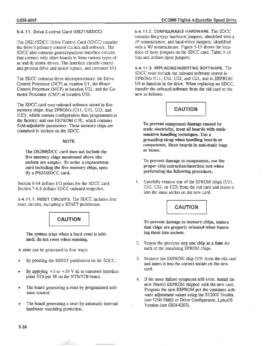 First Page Image of DS200SDCC GEH-6005 Data Sheet.pdf